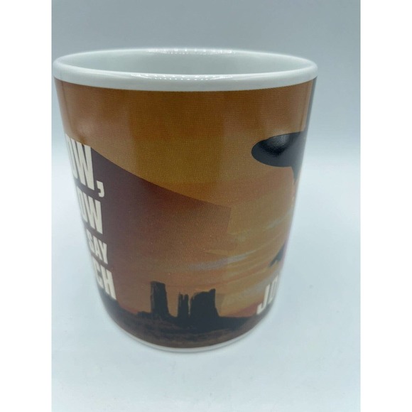 John Wayne Coffee Tea Mug The Duke Talk Low Talk Slow and Don't Talk too Much - Picture 4 of 6